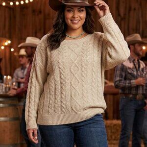 LUCKY BRAND WOMENS PLUS SWEATER NWT